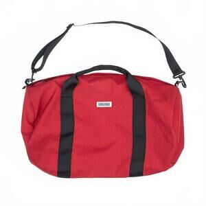 NEW DUBBLEWARE men's og barrel bag in red